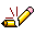 broken pencil icon
