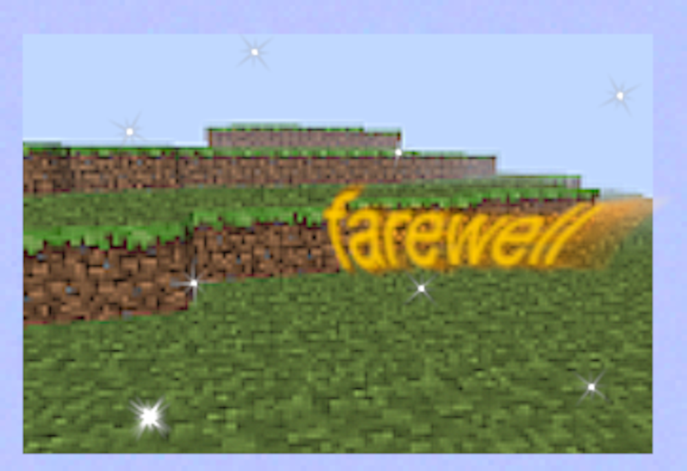 Farewell minecraft weirdcore
